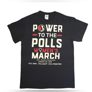 2018 WOMEN’S March on Washington Tee SZ unisex M